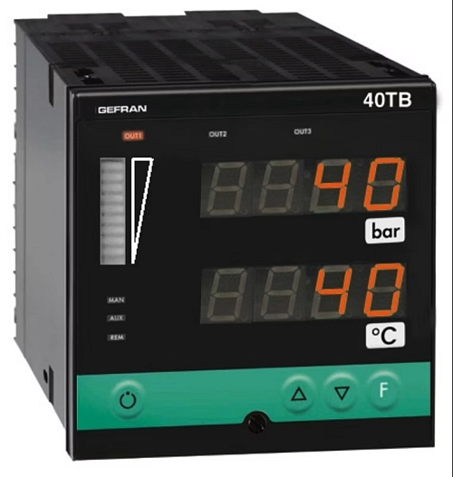 Zobrazovač Gefran 40TB